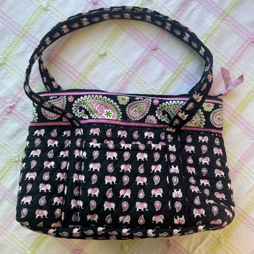 Vera Bradley boho print quilted purse